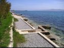 Apartmány Fuzu - 50 m from sea: A2(2+1), SA3(2) Bibinje - Riviéra Zadar  - pláž