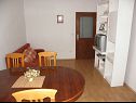 Apartmány Pupa - nice family apartments: A1 Dora(4+1), A2 Mihael(4+1), A3 Tea(2+1) Petrčane - Riviéra Zadar  - Apartmán - A3 Tea(2+1): jedáleň