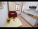 Apartmány Armitage - family friendly: A1(4), A2(4+1), A3(2+1), A4(2+1), A5(2+1) Privlaka - Riviéra Zadar  - Apartmán - A3(2+1): kuhyňa a jedáleň