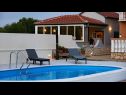 Dovolenkovy dom Isabell - with swimming pool: H(8+2) Zaton (Zadar) - Riviéra Zadar  - Chorvátsko  - bazén