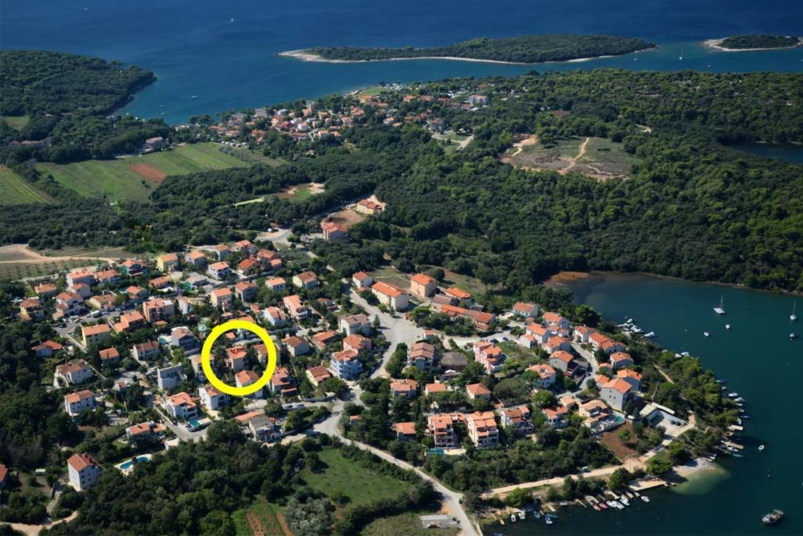 Apartmány Mondina - sea view and garden: A1(4), A2(3+1), SA3(2) Banjole - Istria 