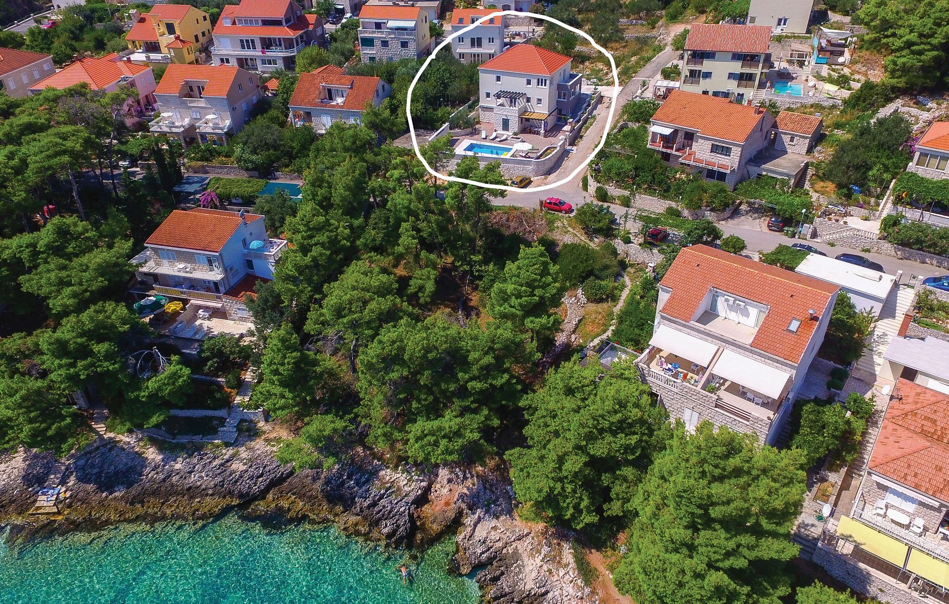 Dovolenkovy dom Sandra - with swimming pool H(7) Lumbarda - Ostrov Korčula  - Chorvátsko 
