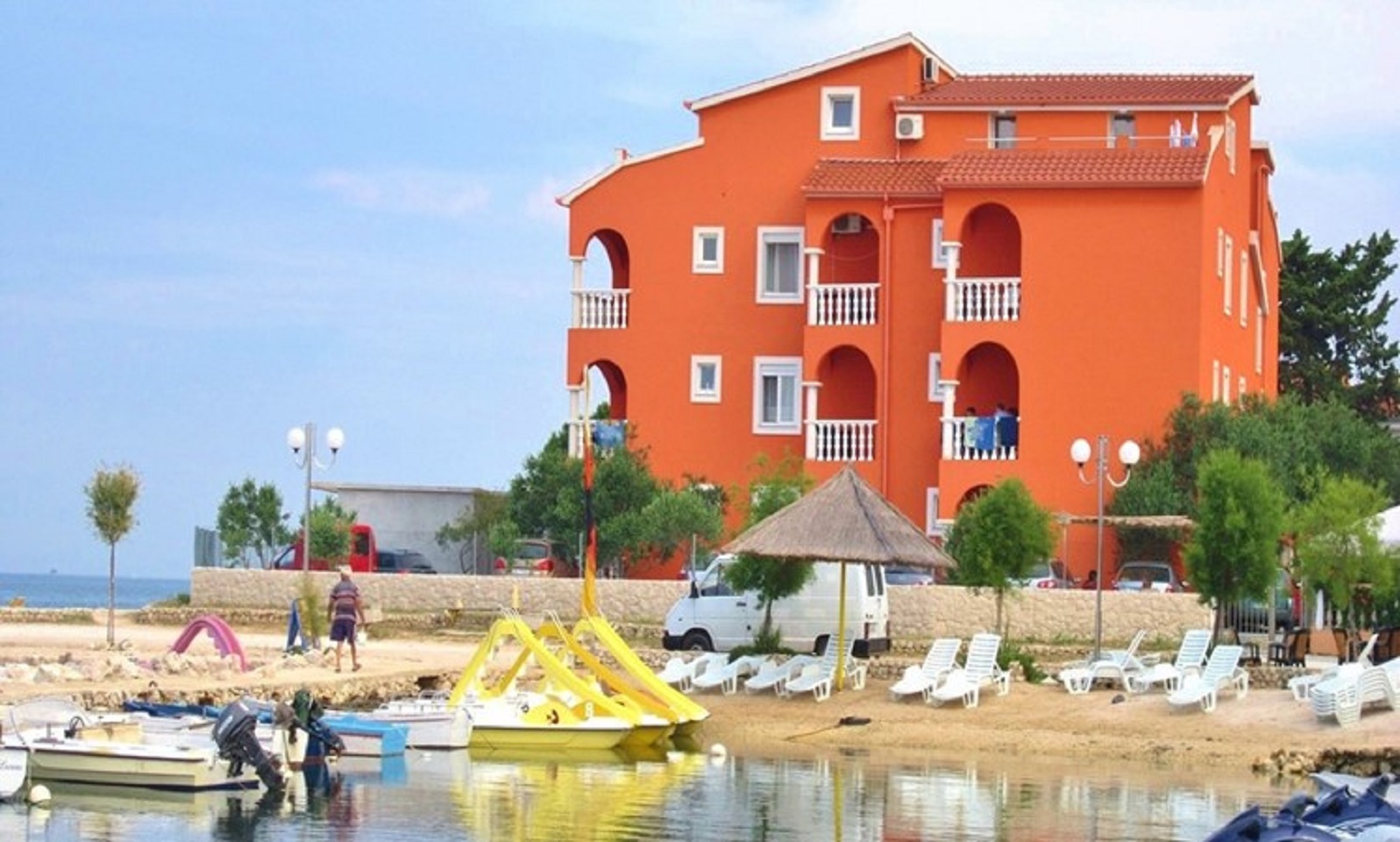 Apartmány Sor - on the beach: SA1(2+1), A1(4+1), A2(2+2), A3(2+2) Bibinje - Riviéra Zadar 