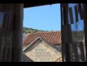 Dovolenkovy dom Tončica - quiet place: H(5+3) Dol (Brač) - Ostrov Brač  - Chorvátsko  - H(5+3): pohľad z okna (dom a okolie)