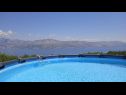 Dovolenkovy dom Mary: relaxing with pool: H(4) Postira - Ostrov Brač  - Chorvátsko  - otvorený bazén
