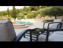 Dovolenkovy dom Nave - private pool: H(4+1) Postira - Ostrov Brač  - Chorvátsko  - bazén