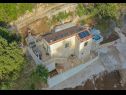 Dovolenkovy dom Irena - secluded paradise; H(4+1) Záliv Prapatna (Pucisca) - Ostrov Brač  - Chorvátsko  - dom