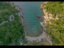 Dovolenkovy dom Irena - secluded paradise; H(4+1) Záliv Prapatna (Pucisca) - Ostrov Brač  - Chorvátsko  - pláž