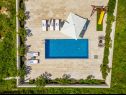 Dovolenkovy dom Villa Gold - private pool & grill: H(12+4) Splitska - Ostrov Brač  - Chorvátsko  - bazén