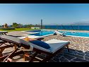 Dovolenkovy dom Ivan - open pool: H(6+4) Supetar - Ostrov Brač  - Chorvátsko  - bazén