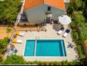 Dovolenkovy dom Maria - private pool & parking: H(4+1) Supetar - Ostrov Brač  - Chorvátsko  - bazén