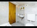 Apartmány Bozo - 100m to the sea: A1(4), A2(4), A3(4), A4(4), A5(4) Okrug Donji - Ostrov Čiovo  - Apartmán - A5(4): kúpelňa s toaletou