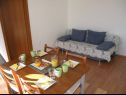 Apartmány Aurelius - relaxing with gorgeous view A1 Luce (4+2), A2 Marin(2+2), A3 Maja(4+2), A4 Duje(2+2) Okrug Gornji - Ostrov Čiovo  - Apartmán - A1 Luce (4+2): obývačka