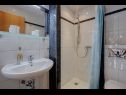 Apartmány Miro SA1(2), SA3(2), A2 Maisonette(2+2), A4(6+2), A5(6+2)  Crikvenica - Riviéra Crikvenica  - Štúdio apartmán - SA3(2): kúpelňa s toaletou