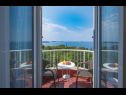 Apartmány a izby Villa Bouganvillea - sea view & garden: A1 Deluxe (2+1), A2 Superior (2+1), A3 Comfort (2+1), A4 Premium (2+1), R1 Deluxe (2), R2 Comfort (2) Mlini - Riviéra Dubrovnik  - Apartmán - A3 Comfort (2+1): terasa
