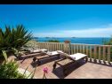 Dovolenkovy dom Luxury - amazing seaview H(8+2) Soline (Dubrovnik) - Riviéra Dubrovnik  - Chorvátsko  - pohľad (dom a okolie)