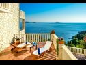 Dovolenkovy dom Luxury - amazing seaview H(8+2) Soline (Dubrovnik) - Riviéra Dubrovnik  - Chorvátsko  - H(8+2): pohľad na more
