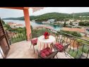 Apartmány Ivan - sea view & serenity: A2(5+1) Božava - Ostrov Dugi otok  - dom