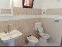 Apartmány Sea View A1(5), A2(5), A3(4+1), A4(3+2) Savar - Ostrov Dugi otok  - Apartmán - A4(3+2): kúpelňa s toaletou