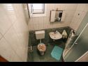 Apartmány a izby Marlene - 50 m from sea: A1(2+1), R3(2), R4(2), R5(2) Milna (Hvar) - Ostrov Hvar  - Apartmán - A1(2+1): kúpelňa s toaletou