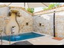 Dovolenkovy dom Stef - with pool: H(4) Krbune - Istria  - Chorvátsko  - bazén