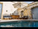 Dovolenkovy dom Stef - with pool: H(4) Krbune - Istria  - Chorvátsko  - bazén