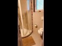 Apartmány Nataša - romantic getaway: A4(4) Umag - Istria  - Apartmán - A4(4): kúpelňa s toaletou