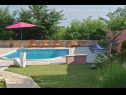 Dovolenkovy dom Klo - with pool : H(8) Valtura - Istria  - Chorvátsko  - bazén