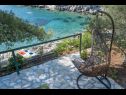 Dovolenkovy dom Momento - peaceful resort : H(10) Blato - Ostrov Korčula  - Chorvátsko  - záhradná terasa