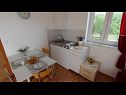 Apartmány Kamena A3(2+1) Klimno - Ostrov Krk  - Apartmán - A3(2+1): kuhyňa a jedáleň