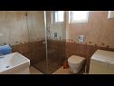 Apartmány Ema A1(4), A2(4) Malinska - Ostrov Krk  - Apartmán - A1(4): kúpelňa s toaletou