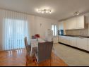 Apartmány Fab - spacious terrace: A1(5+1) Punat - Ostrov Krk  - Apartmán - A1(5+1): jedáleň