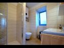 Apartmány Insula Insule - rustic & peaceful: SA1(2+1), SA2(2+1) Skrbčići - Ostrov Krk  - Štúdio apartmán - SA1(2+1): kúpelňa s toaletou