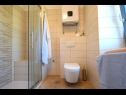 Apartmány Insula Insule - rustic & peaceful: SA1(2+1), SA2(2+1) Skrbčići - Ostrov Krk  - Štúdio apartmán - SA2(2+1): kúpelňa s toaletou