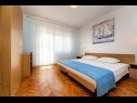 Apartmány Ivano A1(4+1) Vrbnik - Ostrov Krk  - Apartmán - A1(4+1): spálňa