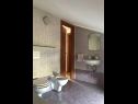 Apartmány Azur - 10 m from sea: A1(4), SA2(2+1) Ilovik (Ostrov Ilovik) - Ostrov Lošinj  - Štúdio apartmán - SA2(2+1): kúpelňa s toaletou