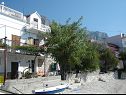 Apartmány Danka - affordable and at the beach: SA1(2) Brist - Riviéra Makarska  - dom