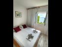 Apartmány Sea View - cosy & comfortable: A2 Zaborke(4), A4 Somina(2+2) Brist - Riviéra Makarska  - Apartmán - A2 Zaborke(4): spálňa