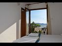Apartmány Jozo - 150 m from pebble beach: A1(2), A2(2), A3(2), A4(4), A5(4) Gradac - Riviéra Makarska  - Apartmán - A2(2): spálňa