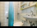 Apartmány Mira - economy: A1(2+2), SA2(2), SA3(2) Igrane - Riviéra Makarska  - Štúdio apartmán - SA3(2): kúpelňa s toaletou