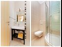 Apartmány Gianni - modern & great location: SA1(2), A2(2+2), A3(2+2) Makarska - Riviéra Makarska  - Apartmán - A2(2+2): kúpelňa s toaletou
