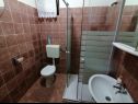 Apartmány Draga - free parking & BBQ: A1(4), A2(4+2) Pag - Ostrov Pag  - Apartmán - A1(4): kúpelňa s toaletou