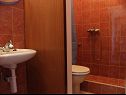 Apartmány Zdrave - near beach: A1(3), A2(2+1), A3(3+1), A4(3), A5(3), A6(5+1), A7(5+1) Vlasici - Ostrov Pag  - Apartmán - A1(3): kúpelňa s toaletou