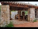 Dovolenkovy dom Sage - rustic dalmatian peace H(2+1) Trpanj - Poloostrov Pelješac  - Chorvátsko  - terasa
