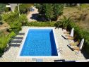  Irena - with private pool: A1(4) Banjol - Ostrov Rab  - bazén