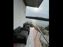 Apartmány Ivi - 50 m from sea: A1(4), A2(2+1) Kampor - Ostrov Rab  - Apartmán - A2(2+1): balkón