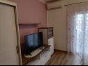 Apartmány Coastal home - 10 m from the sea: A1(4+1), A2(2), A3(2+2), A4(4+1), A5(4+1) Supetarska Draga - Ostrov Rab  - Apartmán - A3(2+2): obývačka