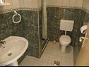 Apartmány Taša - 5 m from sea: SA1(2), SA2(2), SA3(2), SA4(2), A5(2+2) Lukovo Šugarje - Riviéra Senj  - Štúdio apartmán - SA3(2): kúpelňa s toaletou
