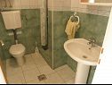 Apartmány Taša - 5 m from sea: SA1(2), SA2(2), SA3(2), SA4(2), A5(2+2) Lukovo Šugarje - Riviéra Senj  - Štúdio apartmán - SA4(2): kúpelňa s toaletou