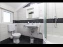 Dovolenkovy dom JP H(10) Brodarica - Riviéra Šibenik  - Chorvátsko  - H(10): kúpelňa s toaletou